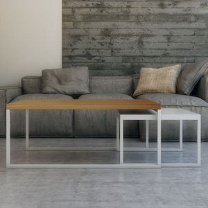 mesa de centro de diseño escandinavo