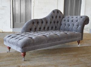 chaise longue Chesterfield