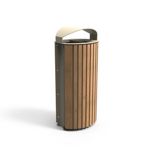 cubo de basura público