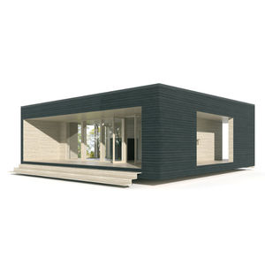 casa prefabricada / contemporánea / de madera maciza / ecológica