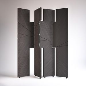 biombo moderno / de madera / gris