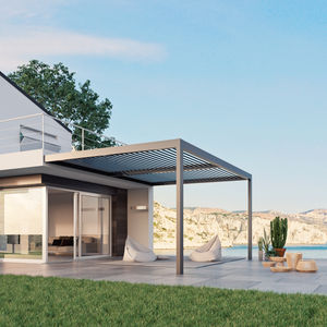 pérgola adosada