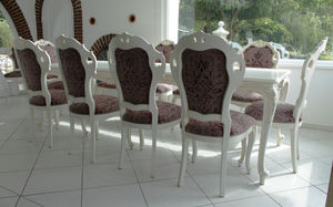 mesa de comedor de estilo francés