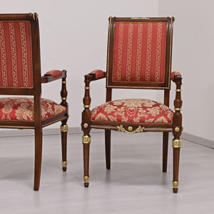 silla de comedor de estilo Luis XVI