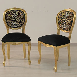 silla de comedor de estilo Luis XV