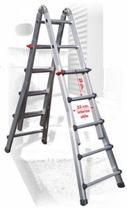 escalera elevada de trabajo