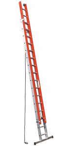 escalera elevada de fibra de vidrio