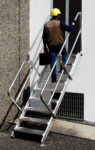 escalera profesional de acceso