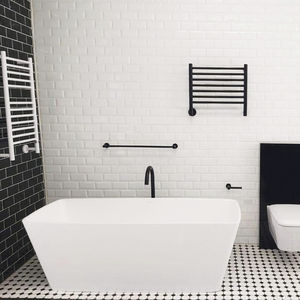 bañera cuadrada