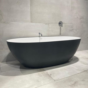 bañera ovalada