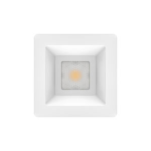 downlight empotrable / LED / cuadrado / de chapa de acero