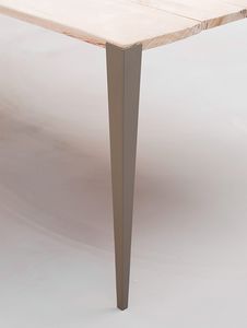 base de mesa de acero