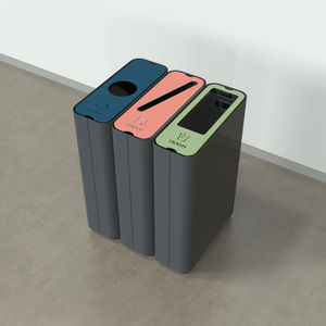 cubo de basura público