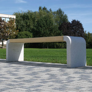 banco para jardín contemporáneo
