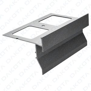 perfil de acabado de aluminio