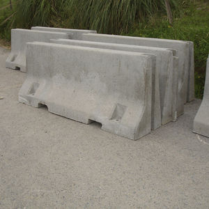 barrera de seguridad de hormigón