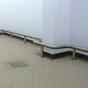 protección de pared de acero inoxidable
