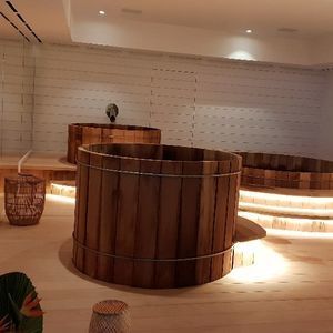 spa sobre suelo