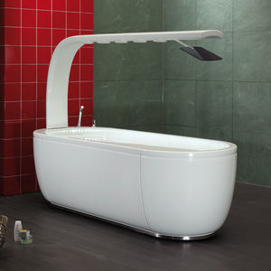 bañera ovalada