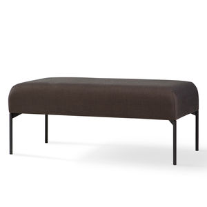 banqueta contemporánea / de tejido / de interior