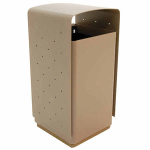 cubo de basura público