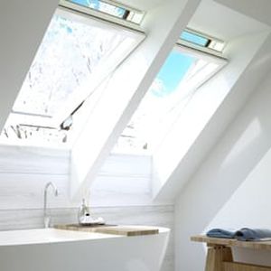 ventana de tejado de PVC