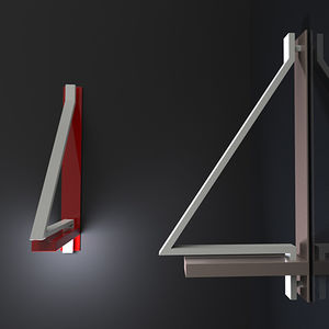 soporte de pared para estanterías