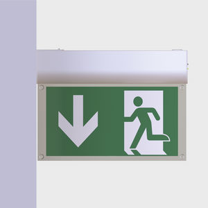 iluminación de emergencia de pared