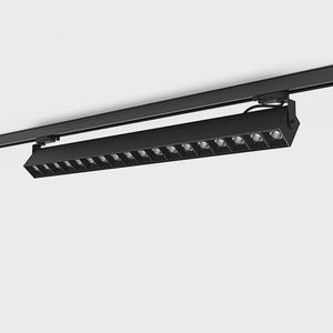 iluminación de carril bañador de pared