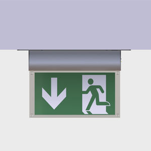 iluminación de emergencia de techo