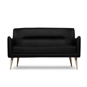 sofá contemporáneo / de tejido / de latón pulido / de cobre