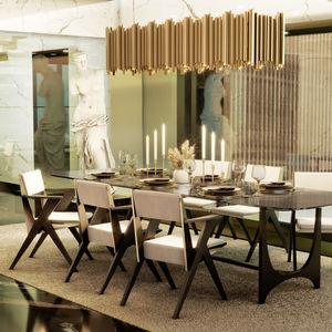 silla de comedor de diseño escandinavo
