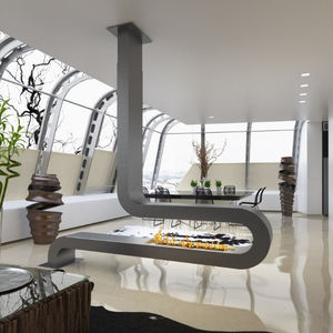 chimenea de bioetanol