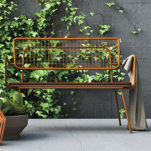 banco para jardín contemporáneo