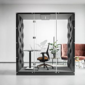 cabina de concentración acústica