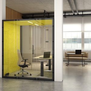 cabina de concentración acústica