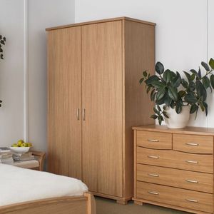 armario contemporáneo / de roble / de nogal / de chapa de madera