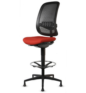 silla de trabajo de aluminio pintado