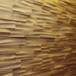 fachaleta de madera / interior / texturada / decorativa