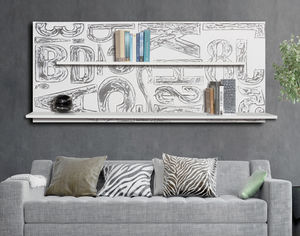 estanterías de pared