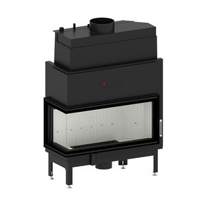 chimenea insertable de esquina