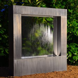 fuente de jardín