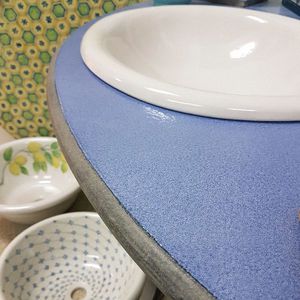 encimera de lavabo piedra de lava