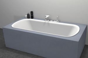 bañera ovalada