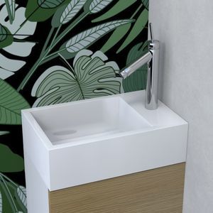 lavamanos sobre mueble