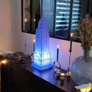 lámpara de mesa