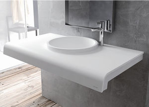 lavabo semiencastrado