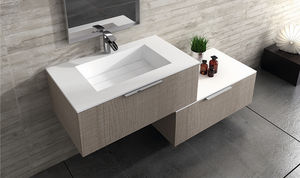 encimera de lavabo de mineral compuesto