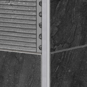 perfil de acabado de aluminio
