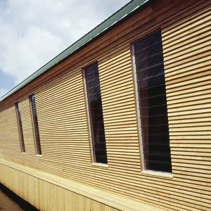 ventana de lamas / de aluminio / de vidrio / acústica